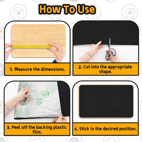 39.7"x11.8" 3PCS DIY Adhesive Climbing Cat Scratcher Carpet Self-adhesive Cat Tree Replacement Part Mat Cat Scratching Mat, Suitable for Cat Trees...