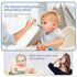 Playful & Practical Silicone Spoon Set for Baby Food Pouches - 4 Squeeze Pouch Spoon Attachments with Kid-Friendly Travel Cases...