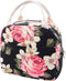 EurCross Work Lunch Bag for Women and Lidies,Trendy and Practical Floral Canvas Compact Lunch Tote Bento Box Bag...