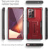 ExoGuard Samsung Galaxy Note 20 Ultra 5G Case, Rubber Shockproof Cover Case for Samsung Note 20 Ultra 5G Phone 6.9 inch, Built-in Kickstand (Red)...