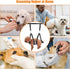 Ownpets Pet Grooming Hammock, Dog Grooming Hammock with Carabiners, Breathable Pet Grooming Harness Sling for Grooming, Hair Nail Trimming Cutting...