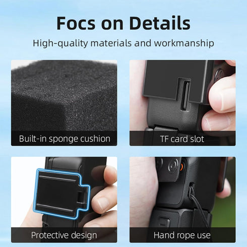 O'woda Protective Case Cover for DJI Osmo Pocket 3 - Camera Gimbal Protector Lens Screen Protective Cap for DJI Osmo Pocket 3 Accessories...