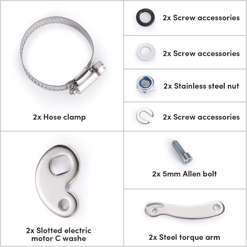 Universal Torque Arm for Electric Bicycle e-Bike Bike Front or Rear Hub Motors and Mid Drive e-Bike Tool for Maintenance...