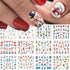 Christmas Nail Stickers for Nail Art Winter Penguin Water Transfer Nail Decals Bear Snowflake Animal Christmas Nail Art Decoration Supplies Manicu...