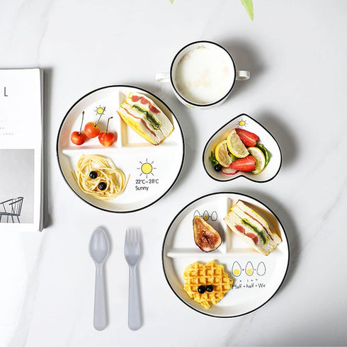 12 Pcs Plastics Toddler Utensils kids Silverware Baby Spoons and Forks Set Baby Feeding Dinnerware Utensils BPA Free Microwave Dishwasher and Free...