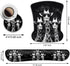 Rectangular Mouse Pad Wrist Protector-Printed with Cool Giraffes, Ergonomically Non-Slip Rubber Comfortable Computer Keyboard Wrist Rest Desktop D...