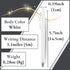 SUN-STAR Stylish Metal Pencil Metacil Retractable Click Pencils for Artist Drawing, Sketching, Non-Sharpening, Pencil Lead Color: Black H, White, ...