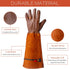 Gardening Gloves, Professional Puncture Proof Gloves for Rose Pruning & Cactus Trimming, Long Leather Garden Gloves Gifts for Women & Men- Full Gr...