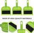 Healifty Cleaning 6 Sets Dustpan Hand Broom and Shovel Small Broom Dustpan Set and Broom Dustpan Set and Brush Set Dust Pan...