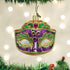 Old World Christmas 36241 Cities, Places and Landmarks Glass Blown Ornaments for Christmas Tree Mardi Gras Mask, 3 X 3 X 2.5...