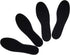 Happystep Cotton Terry Cloth Insoles, Barefoot Shoe Inserts, Sweat Absorption, Odor Control, Moisture-Wicking, Washable and Reusable, Zero Drop Sh...