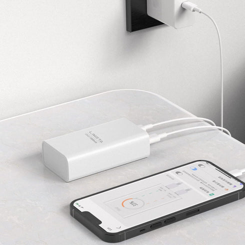 10000mAh Portable Power Bank, 2-Port Slim USB C Charger, High-Speed Charging Compatible with Multiple Devices iPhone 15/14/13 Series, Samsung Gala...