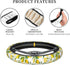Lemon Patterns Wheel Cover for Women,Yellow Lemons 14.5 Steering Wheel Cover Protector Non Slip Durable Universal Automotive Accessories Car Decor...