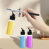 T Tulead Plastic Jar Bottles 30ml Dual-Action Adapters Airbrush Bottles Pack of 10 with Caps...