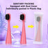 Compatible with Burst Kids Electric Toothbrush Replacement Heads with Dust Cover Caps, for Burst Kids Toothbrush,6 Pack, Light Pink...