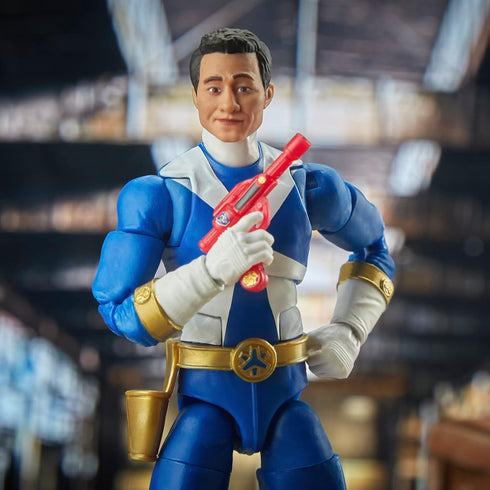 Power Rangers Lightning Collection Lightspeed Rescue Blue Ranger 6-Inch Premium Collectible Action Figure Toy with Accessories, Kids Ages 4 and Up...