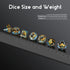 Fish DND Dice, DNDND 7PCS Resin Dice Set with Velvet Bag for Dungeons and Dragons D&D Role Playing Games and Tabletop Games ?Fish DND Dice Set...