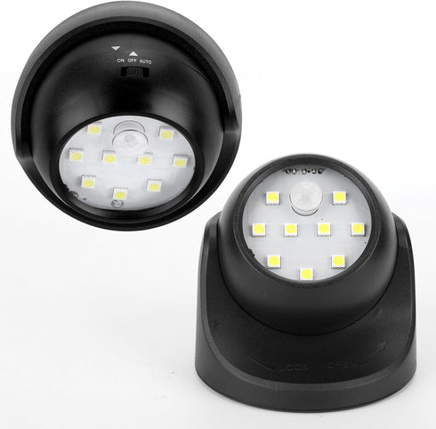 Motion Sensor Outdoor Lights - Outdoor Motion Sensor Light Battery Operated Wireless Waterproof Spotlight Motion Detector Security Light Auto On O...