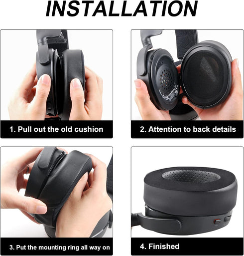 GVOEARS Cooling Gel Replacement Ear Pads Cushions for Steelseries Arctis 1/3/5/7/7X/9/9X/Pro/Prime/Xbox (Do Not Fit Any Arctis Nova) Wireless Head...