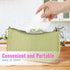 3 Pieces Portable Travel Cotton Pad Holder,Bathroom Vanity Countertop Storage Organizer,Cotton Ball Holder Dispenser,Cosmetic Sponge Storage Box f...