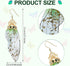 4 Pairs Butterfly Wing Drop Earrings Butterfly Fairy Dangle Earrings Multicolored Butterfly Wing Hook Earrings Simulation Insect Butterfly Wings f...
