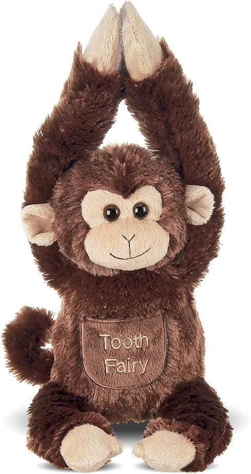 Bearington Lil’ Swings The Tooth Fairy Monkey Plush, 12 Inch Monkey Stuffed Animal...