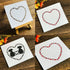 Heart Dog Paw Bone Metal Die Cuts,Cutting Dies for Card Making Clearance,Embossing Dies for Scrapbooking, DIY Album Paper Cards Art Craft Decorati...