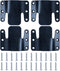 LazyMe Universal Sectional Sofa Interlocking Sofa Connector Bracket with Hardware- 2 Sets, 4 Piece...