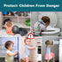 Phantasy ® 6PCS Child Safety Strap Locks Baby Proofing Latches for Drawer Door Fridge Oven Toilet Seat Kitchen Cupboard Appliance Trash Can with A...