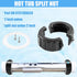 2" Spa Hot Tub Heater Split Nut Union Kit for Balboa Gecko Hot Tub Pump Union Replacement 0121109020 400-5301 Tub Heater Split Nut with Screw and ...
