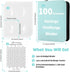 100 Envelopes Money Saving Challenge Binder with Laminated Tracker, Money Saving Challenge Budget Binder with Cash Envelopes, Savings Challenge Bo...