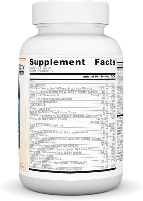 Source Naturals Life Force Multiple Iron Free Daily Multivitamin High Potency Essential Vitamins, Minerals, Antioxidants & Nutrients - Energy & Im...