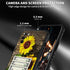 Case for Samsung Galaxy A03s with Detachable Card Holder Slot Kickstand Hybrid Dual Layer Heavy Duty Shockproof Cover Hidden ID Cash Credit Wallet...