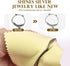 SEVENWELL 50pcs Jewelry Cleaning Cloth Yellow Polishing Cloth for Sterling Silver Gold Platinum Small Silver Polish 8x8cm...