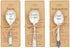 Mud Pie Fiesta Recipe Spoon Set, 3.5", Queso...
