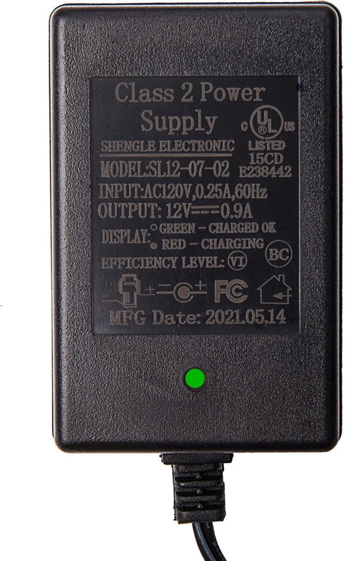 12 Volt Battery Charger for Ride On Toys SL12-07-02 12V Kids Ride On Car Charger,12V Electric Car Riding Toy Battery Power Adapter Square Plug...