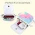 Jessica Simpson Fluffy Cute Vegan Leather Crossbody Bag Mini Coin Purse Wallet (Fuzzy Rainbow)...