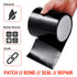 CANOPUS Patch and Seal Tape, Waterproof Tape for Indoor & Outdoor Use, Heavy Duty Thick Rubberized Repair Tape, Fix Leaks on Hoses, Pipes, Gutters...