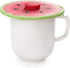 Charles Viancin - Set of 2 Watermelon 4” Silicone Drink Covers - Airtight Seal on Any Smooth-Rimmed Glass, Keep Drinks Cool or Hot - BPA-Free - Ov...