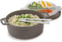 PrepSolutions 4-Piece Microwave Ramen Bowl To-Go, Gray - Includes Soup Spoon, Perfect for Ramen, Udon, Pho Noodles, Dishwasher Safe, BPA-Free...