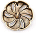 20 pcs Vintage Hollow Scale Pattern Copper Metal Shank Sewing Coat Buttons -25mm -1"...