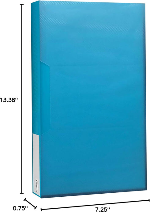 Pioneer Photo Albums CF-3 144-Pocket Poly Cover Space Saver Photo Album, Blue 4 x 6...