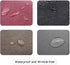Enyuwlcm Fabric Stationery Stylish Simple Pencil Bag Small Square Waterproof Pencil Case Black and Gray 2 Pack...