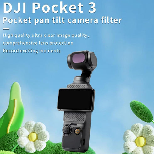 Macro Lens, HD Coating, Lightweight, 10X Magnification, for Osmo Pocket3, with 2?2.5CM Focusing Distance...