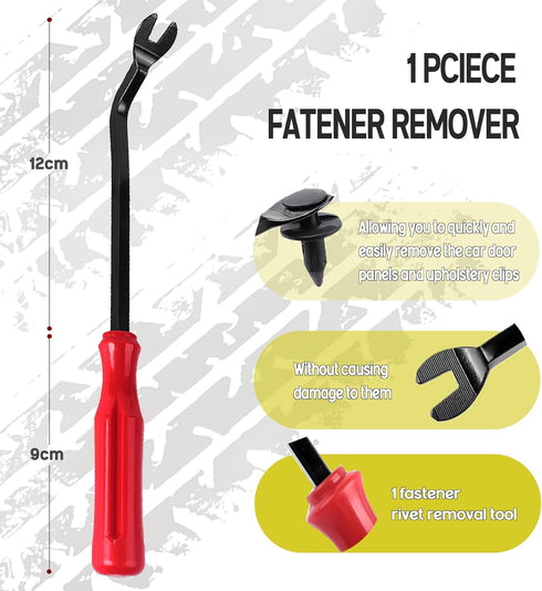 Xislet 45PCS Universal Style Engine Under Cover Splash Shield Guard Body Bolts Bumper Fender Liner Push Retainer Fastener Rivet Clips Compatible w...