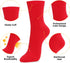 Kikiya Women's Cotton Crew Socks - Cute Flower Graphic Polka Dot Striped Heart Patterned - Ladies Girls Casual Socks Size 6-8...