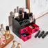 KAFUN 1pcs Desktop Storage Organization for Office Supplies,Desk Organizer with 4 Drawers,Makeup Organizer Countertop,Bathroom Makeup Organizer, C...
