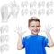 24 Pairs Eczema Gloves for Kids Eczema Sleeves Moisturizing Gloves White Cotton Gloves Washable and Reusable Overnight Dry Hands for Kids Eczema 3...