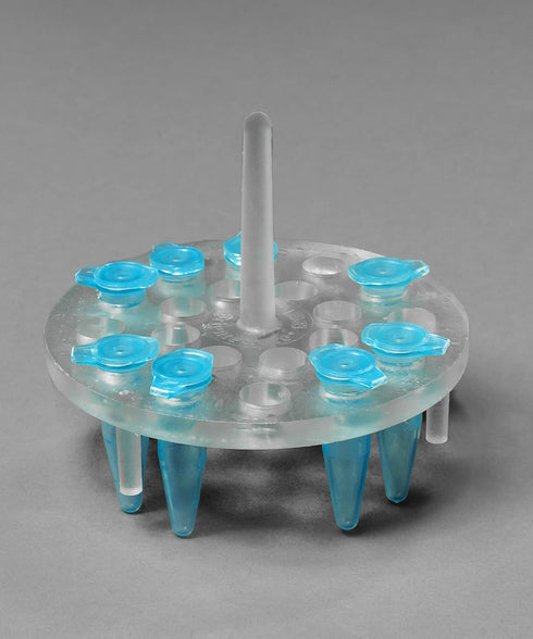 SP Bel-Art ProCulture Round Microcentrifuge Floating Bubble Rack; For 1.5ml Tubes, 20 Places, Fits in 1000ml Beakers (F18875-1000)...