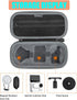 Case for Insta360 Go 3 Waterproof Tiny Mighty Action Camera Accessories, Magnet Pendant Easy Clip Action pod Pivot Stand Storage Carrying Bag...